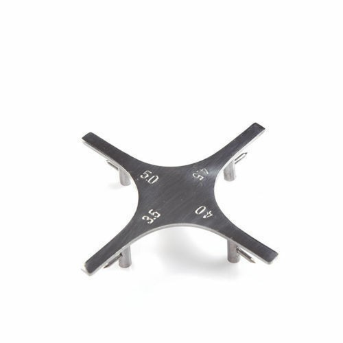 Professional Dental Orthodontic Bracket Positioning Gauge Star-Like Posterior image 1