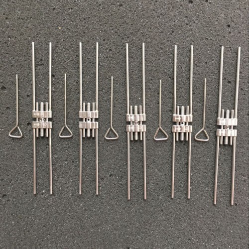 13mm Dental Orthodontic Expansion Screws for Frame Type Stainless Steel, 5-Set Pack image 1