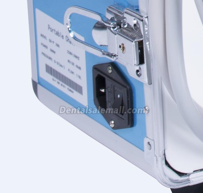 GREELOY® GU-P206 Portable Professional Dental Unit with Air Compressor (with Curing Light and Scaler Handpiece) image 8