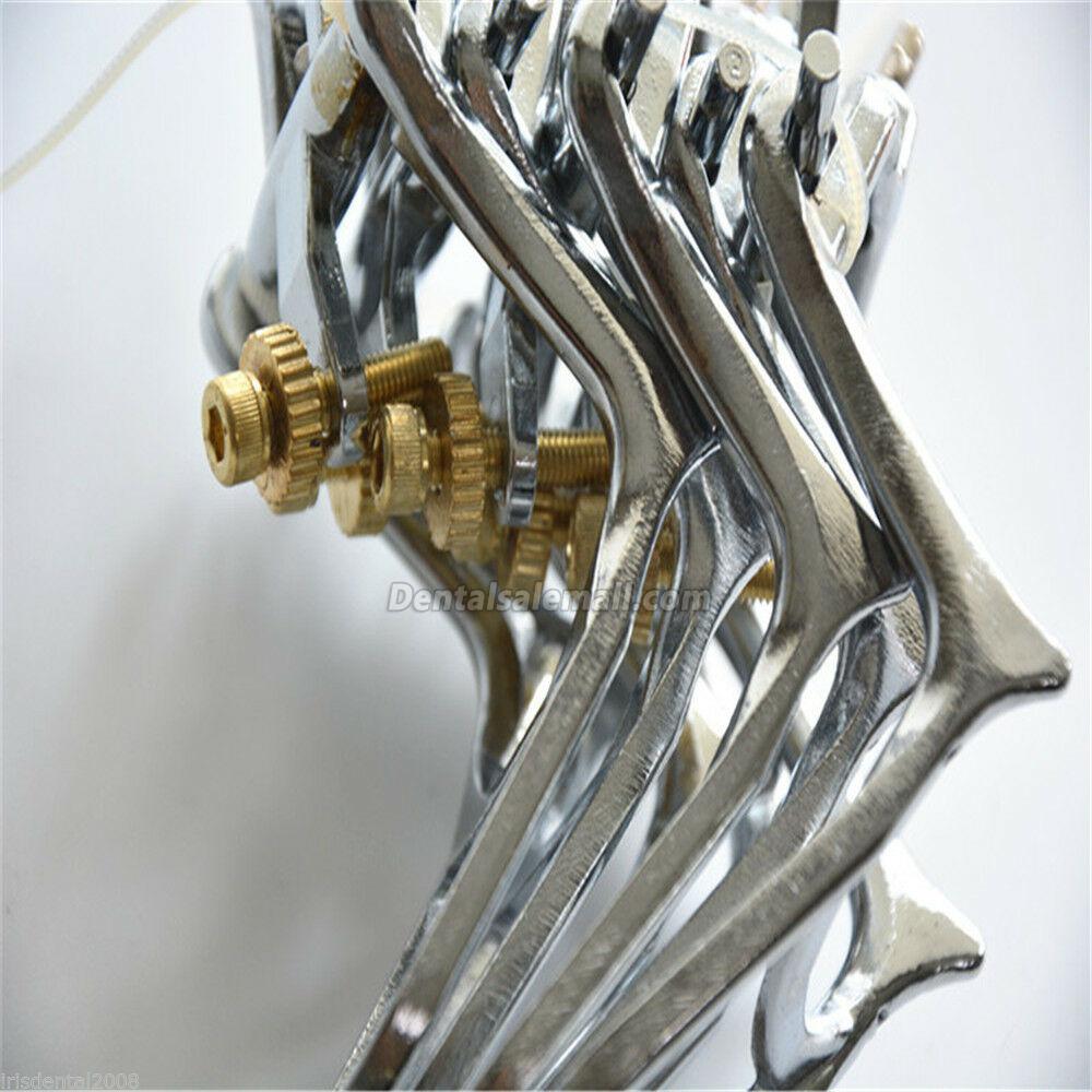 5-Piece Dental Zinc Alloy Spring Articulator Denture Articulator image 6