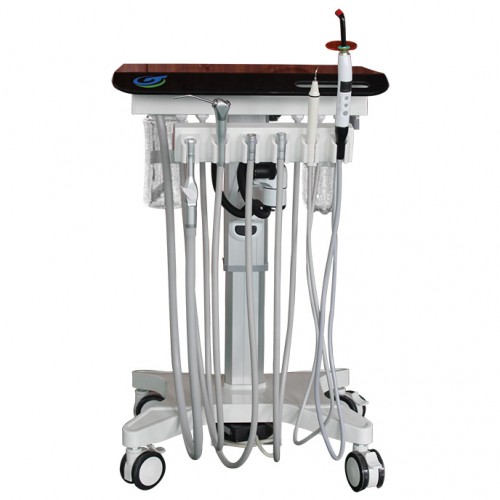 GREELOY GU-P302S Adjustable Mobile Professional Dental Delivery Cart Unit System image 1