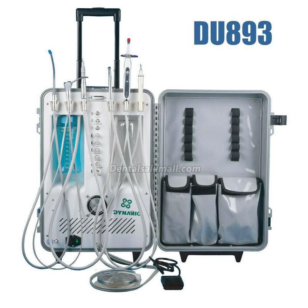 Dynamic® DU893 Portable Professional Dental Unit with Air Compressor Ultrasonic Scaler LED Curing Light image 6