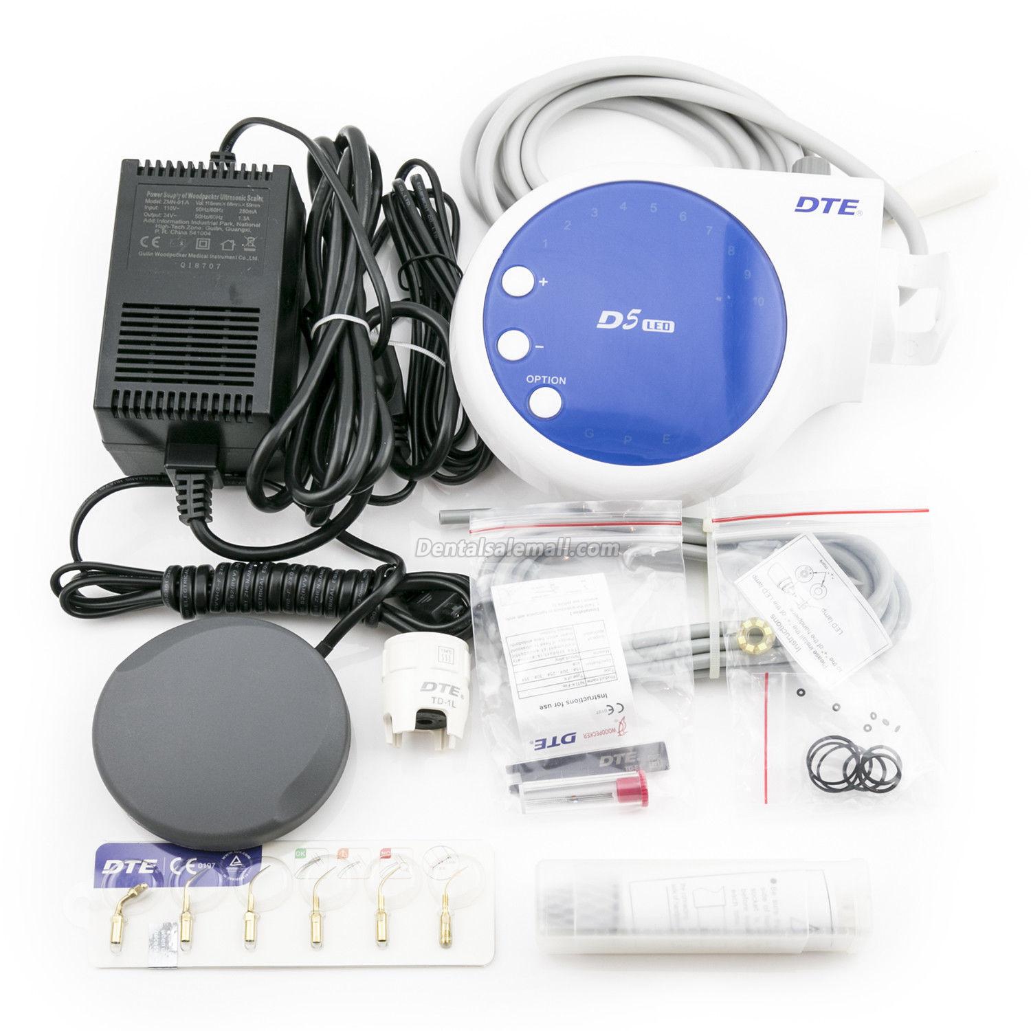 Woodpecker® DTE D5 Fiber-Optic Ultrasonic Scaler with LED for Professional Use image 10