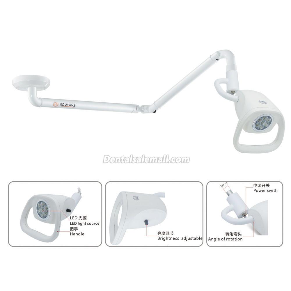 KWS KD-202B-8 Wall-Mounted 21W LED Surgical Tower Lamp Medical Examination Light for Professional Use image 4