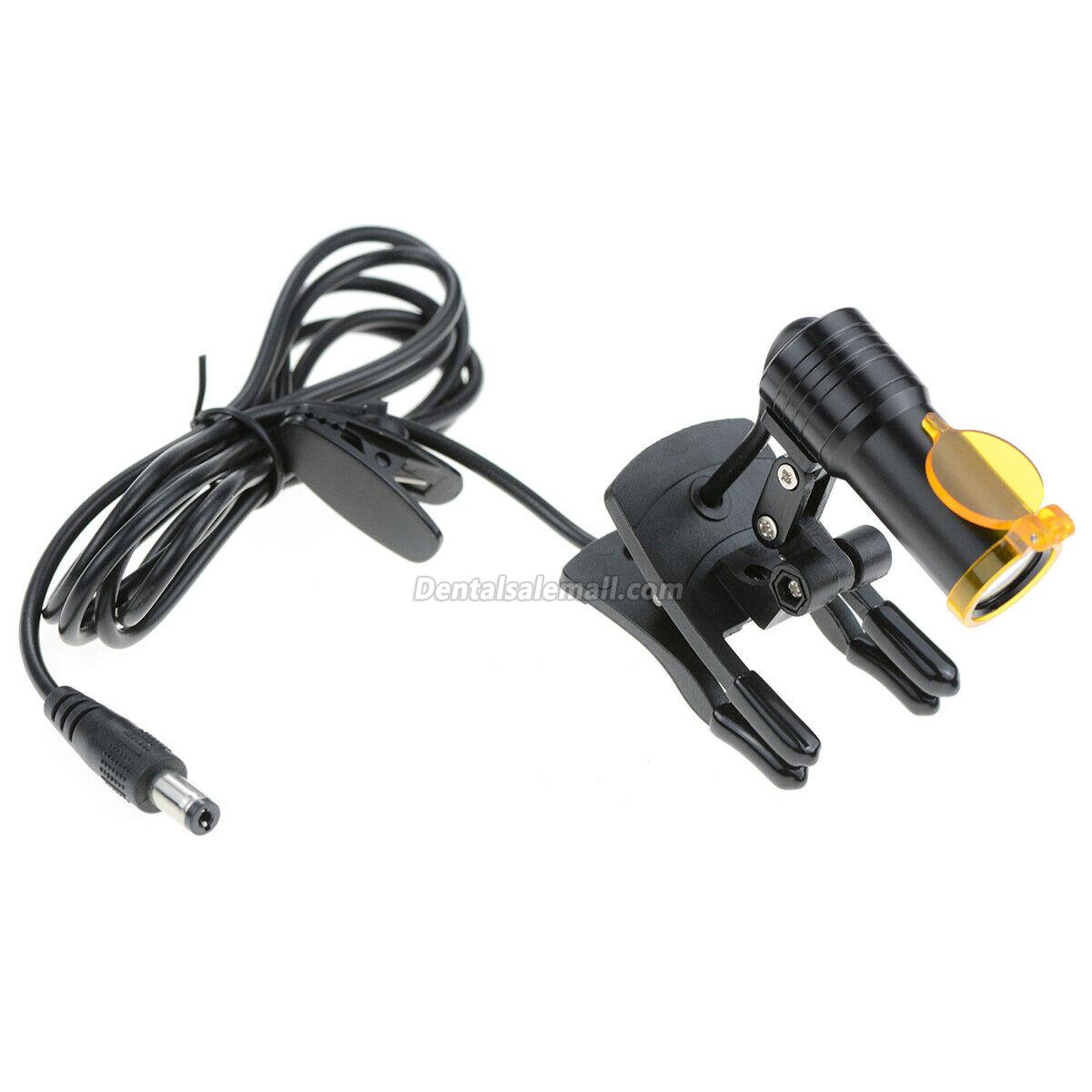 Professional Dental Medical 5W LED Head Light with Filter Clip-on Headlight for Loupe image 7
