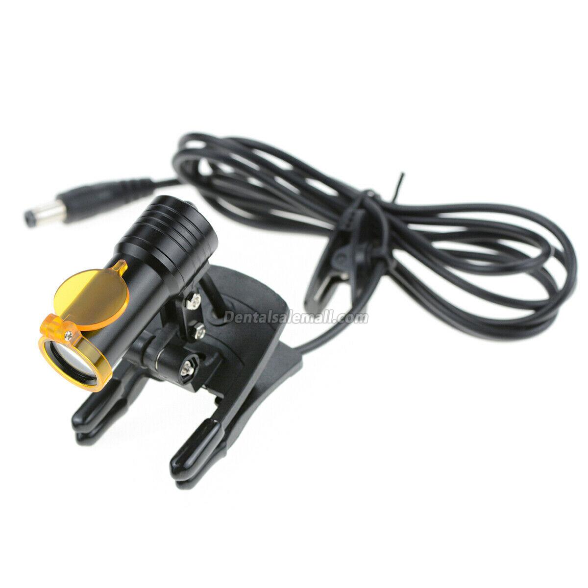Professional Dental Medical 5W LED Head Light with Filter Clip-on Headlight for Loupe image 8