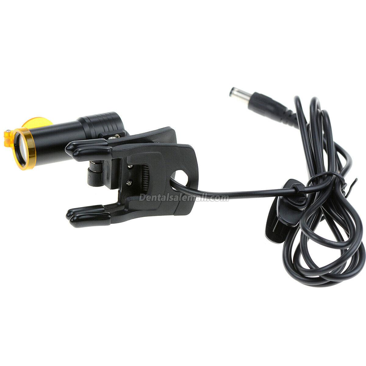 Professional Dental Medical 5W LED Head Light with Filter Clip-on Headlight for Loupe image 9