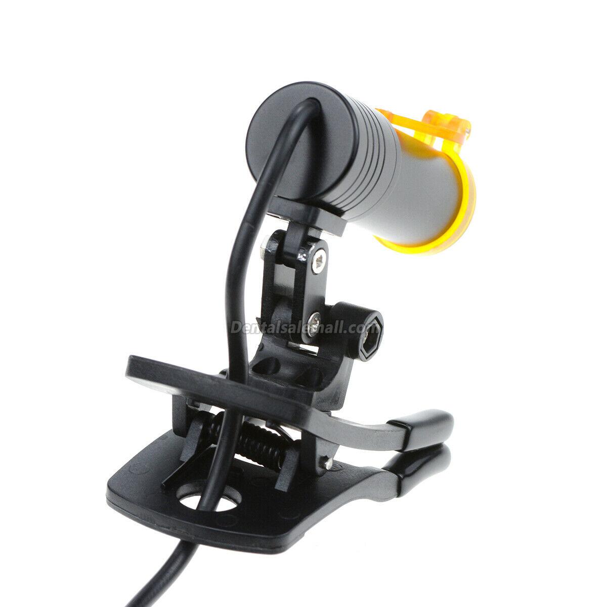 Professional Dental Medical 5W LED Head Light with Filter Clip-on Headlight for Loupe image 10