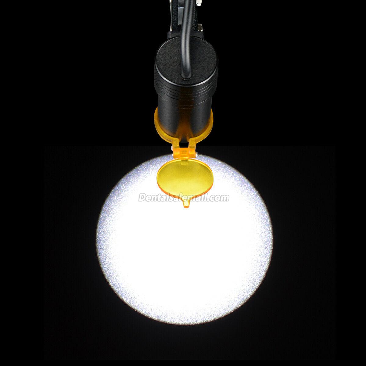 Dental 5W LED Head Light with Filter and Belt Clip and 3.5X Binocular Loupe image 6