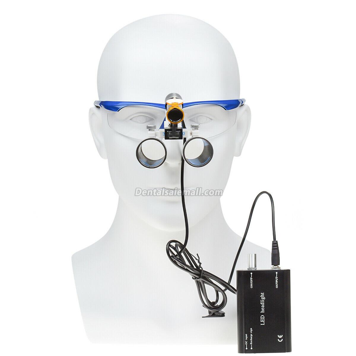 Dental 5W LED Head Light with Filter & Belt Clip for Binocular Loupe image 4