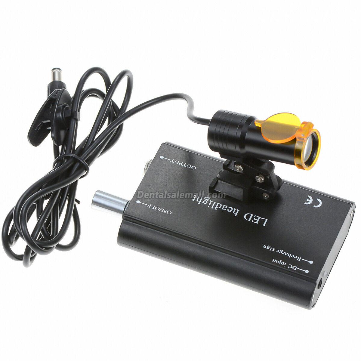 Dental 5W LED Head Light with Filter & Belt Clip for Binocular Loupe image 5