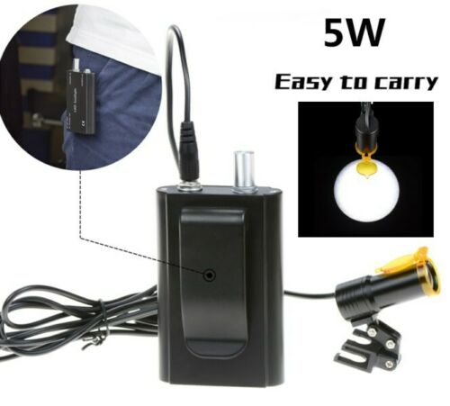 Dental 5W LED Head Light with Filter & Belt Clip for Binocular Loupe image 2