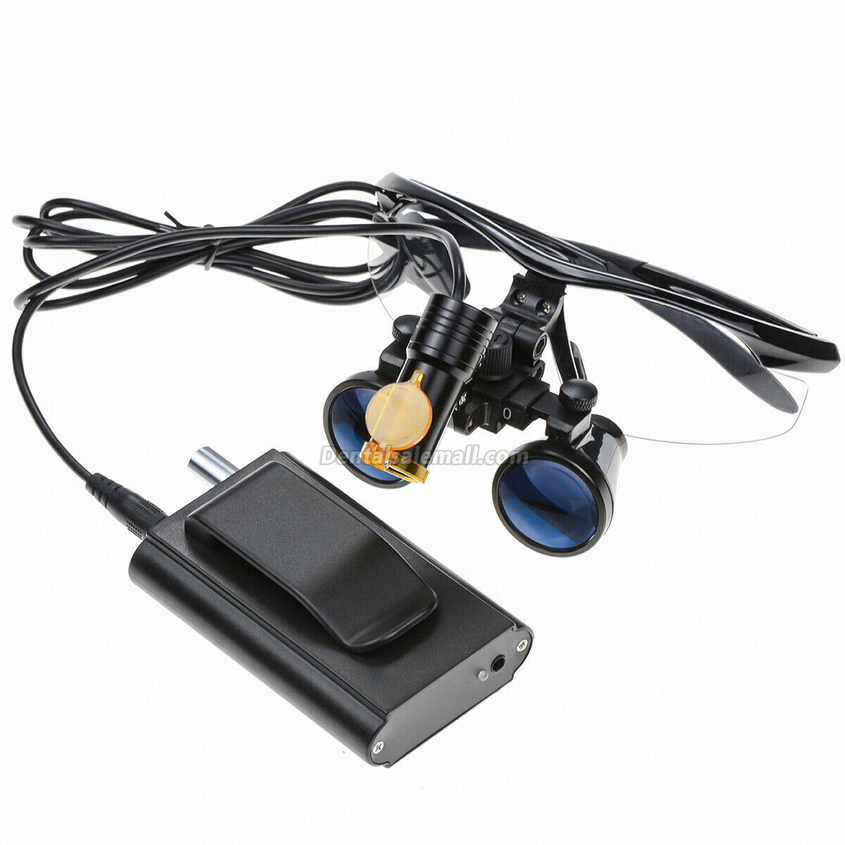 Dental 5W LED Head Light with Filter and Belt Clip and 3.5X Binocular Loupe image 9