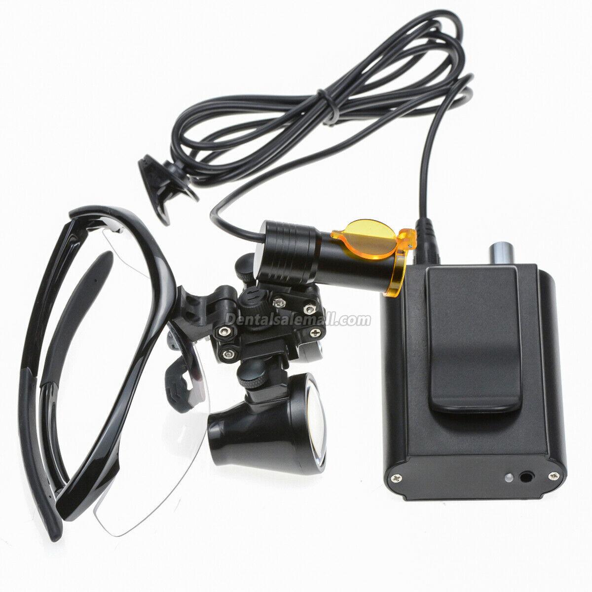 Dental 5W LED Head Light with Filter and Belt Clip and 3.5X Binocular Loupe image 10