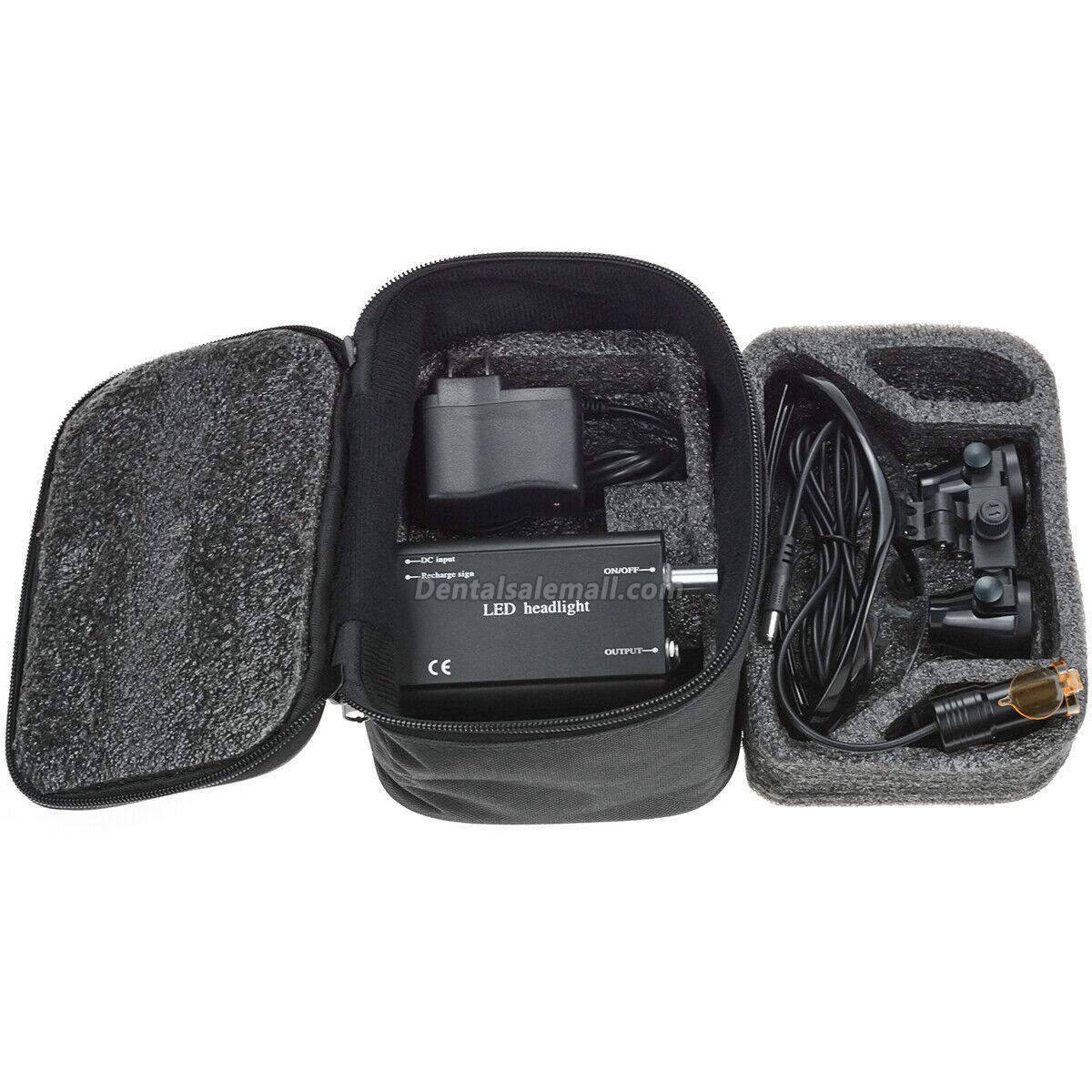 Dental 5W LED Head Light with Filter and Belt Clip and 3.5X Binocular Loupe image 11