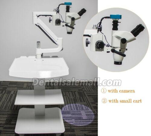 5W Trolley Type Professional Dental Endo Operating Microscope Loups with Camera image 4