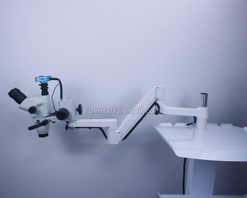 5W Trolley Type Professional Dental Endo Operating Microscope Loups with Camera image 15