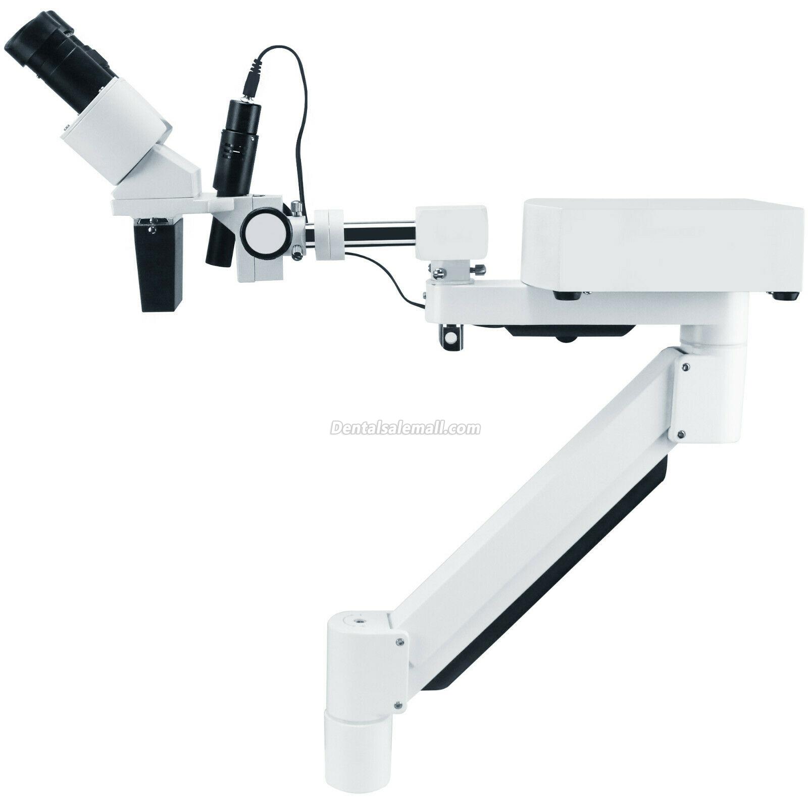 Professional Dental Surgical Microscope Operating Loupe with 5W LED Light＆Trolley Cart Unit image 6