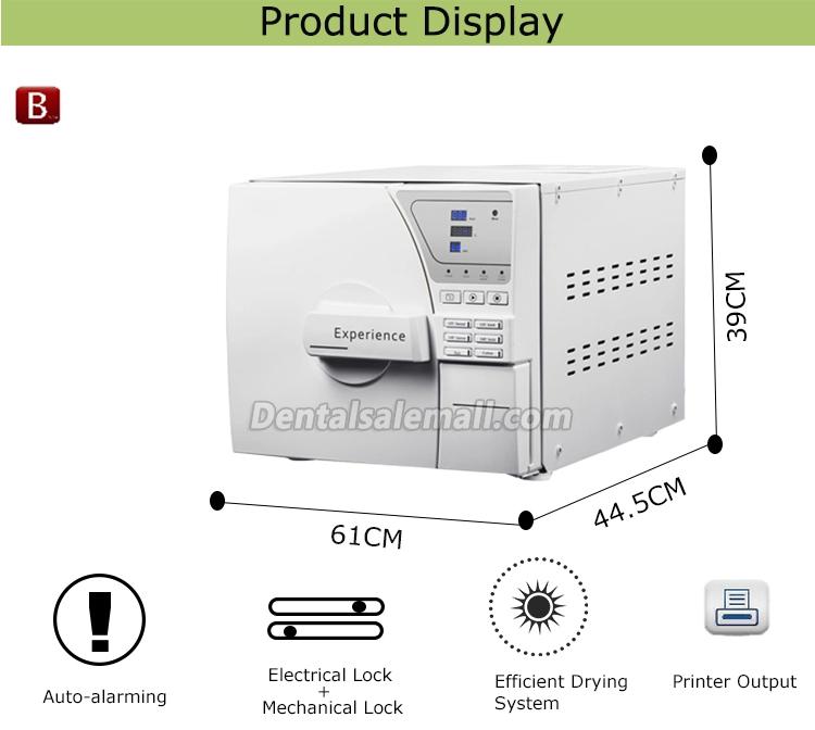 8-23L Professional Dental Autoclave Sterilizer Vacuum Steam with Printer image 9