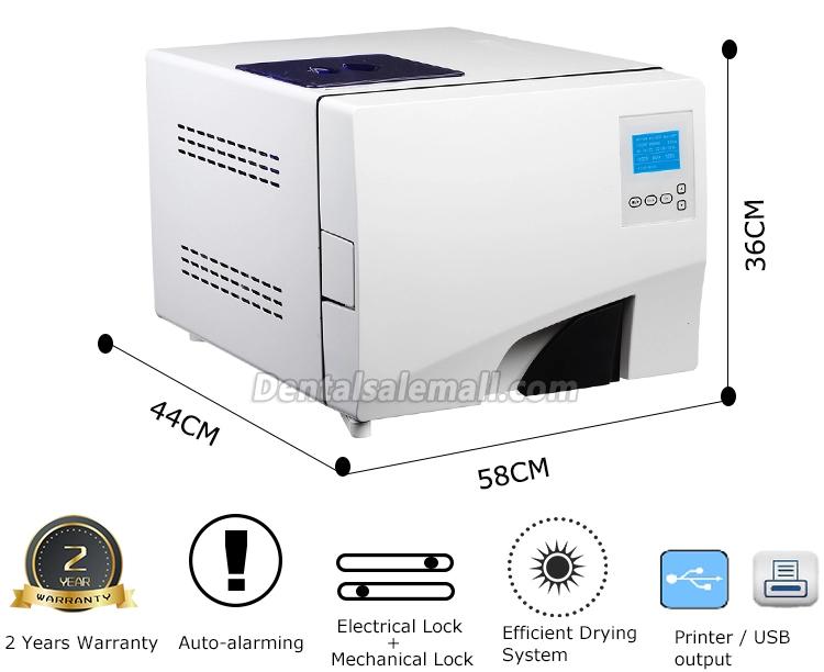 LAFOMED 8L mA-8-L Professional Dental Medical Autoclave Sterilizer Vacuum Steam Class B with Printer image 8