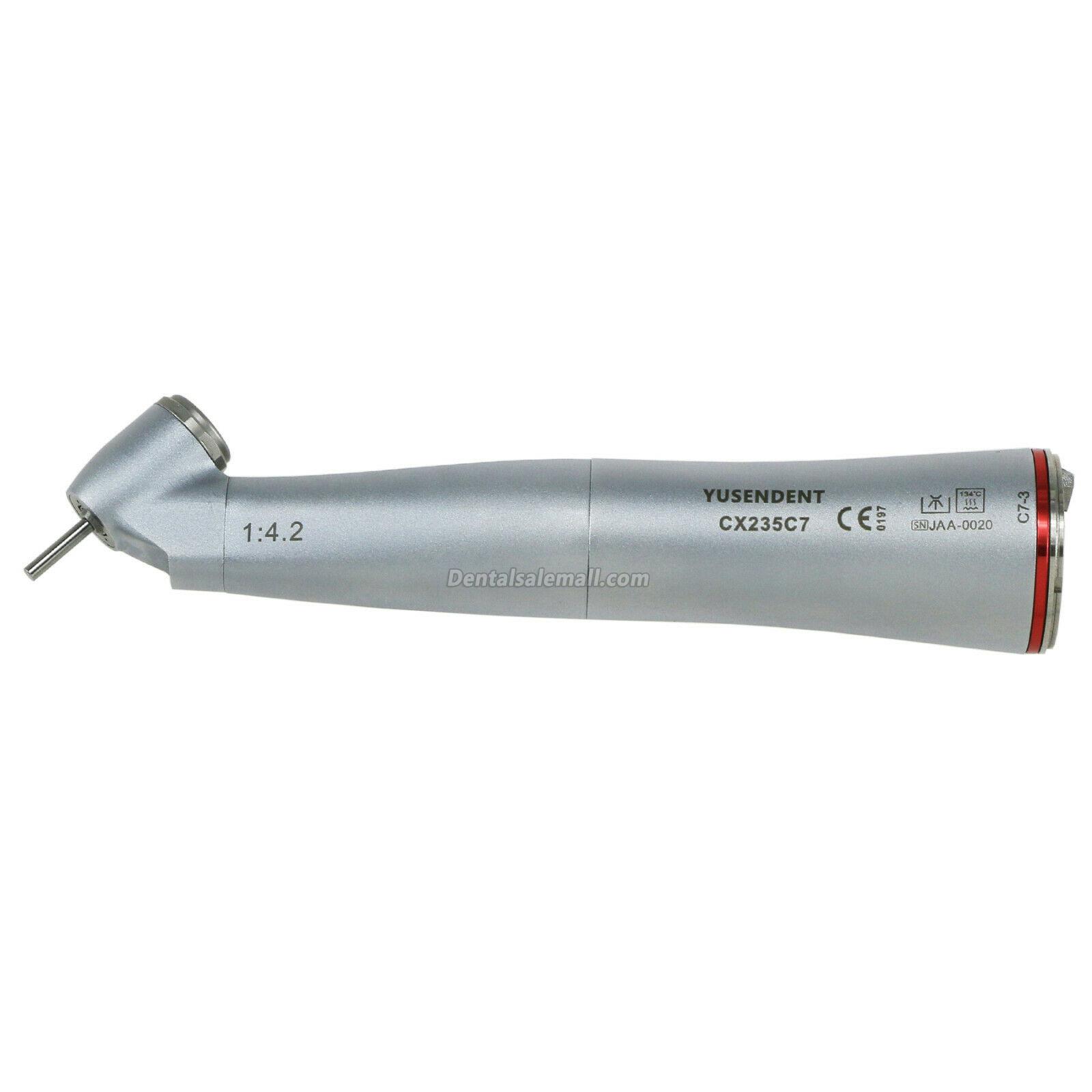COXO YUSENDENT Professional Dental Fiber-Optic 45°1:4.2 Increasing Speed LED Surgery Contra-Angle Handpiece image 3