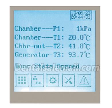 BIOBASE BKM-Z24S Tabletop Professional Dental Autoclave Sterilizer Class S Series 24-80L image 4