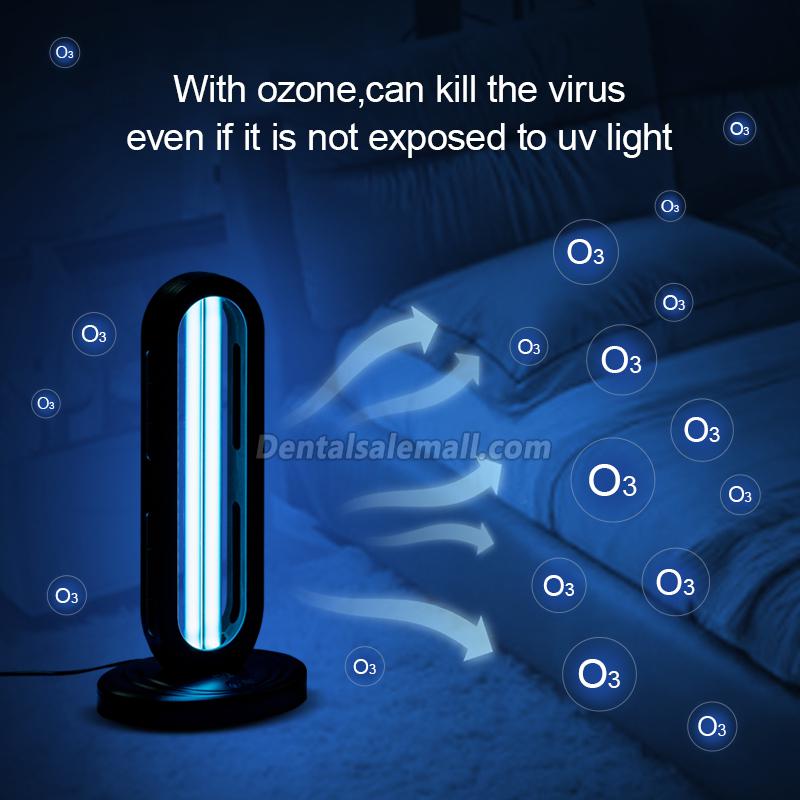 UVC Portable Disinfection Lamp with Ozone UV Sterilizer Lamp Ultraviolet Germicidal Light for Professional Use image 4