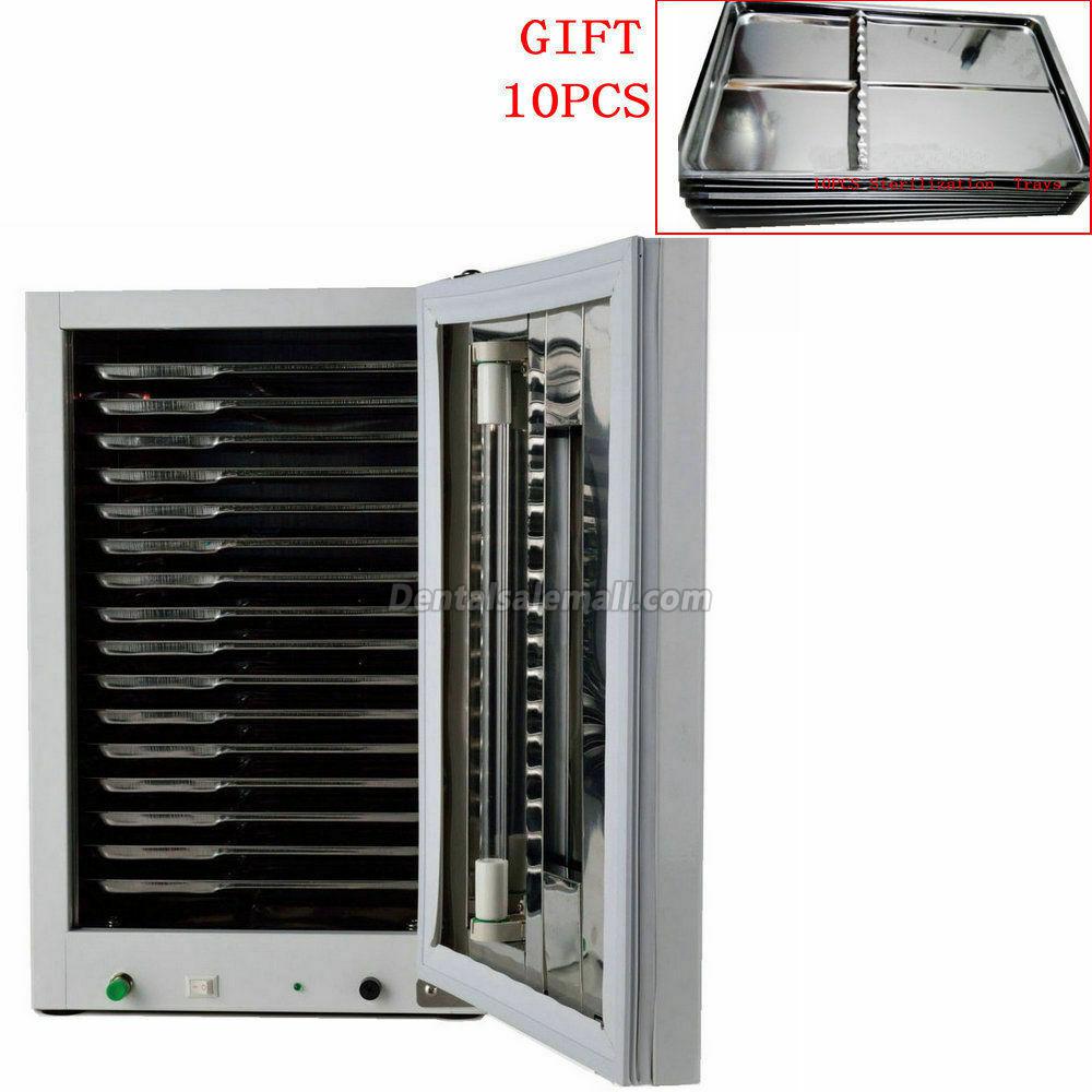 27L Professional Dental Medical UV Sterilizer Steilization Cabinet with Timer LED Digital Display image 8