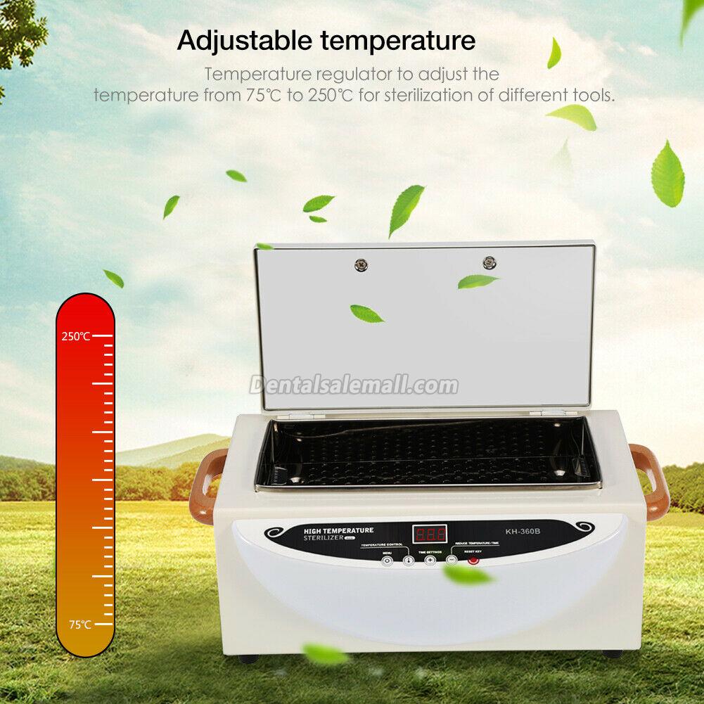 NOVA® KH-360B Professional Dental Dry Heat Sterilizer Vet Tattoo with Digital Display Control image 4