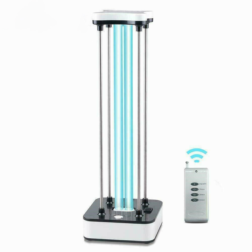 36W UVC Ozone Ultraviolet Germicidal Lamp Remote UV Sterilization Quartz Lights for Professional Use image 3