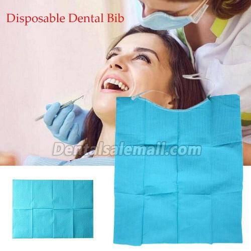 300-Piece Waterproof Disposable Dental Bib Set