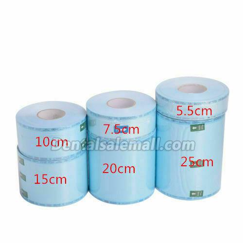 Dental Disposable Autoclave Sterilizing Self-Sealing Pouch Bag 200M, 1-Roll Pack image 2