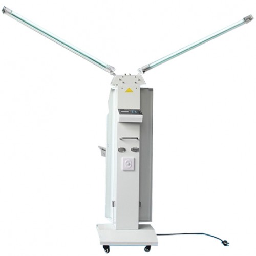 FY® 30FSI Mobile UV with Ozone Disinfection Cart Lamp Ultraviolet Sterilizer Trolley Unit and Infrared Sensor image 1