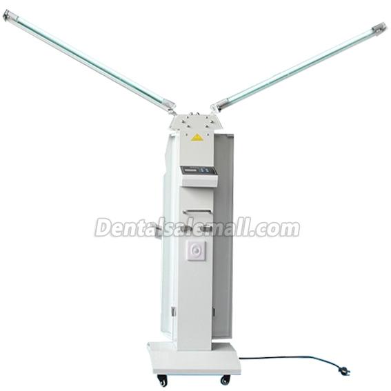 FY® 30FSI Mobile UV with Ozone Disinfection Cart Lamp Ultraviolet Sterilizer Trolley Unit and Infrared Sensor image 2