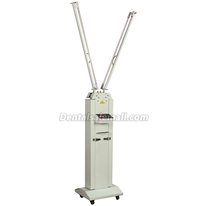FY 120W-220W Mobile UV with Ozone Disinfection Lamp Ultraviolet Sterilizer Light Trolley 253.7nm image 2