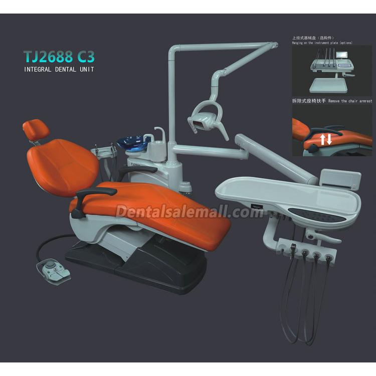 TuoJian TJ2688 C3 Complete Professional Dental Chair Dental Treatment Unit image 3
