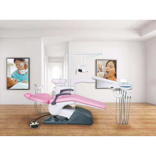 Tuojian TJ2688 B2 Professional Dental Chair Treatment Unit Computer Controlled Integral PU Leather image 1