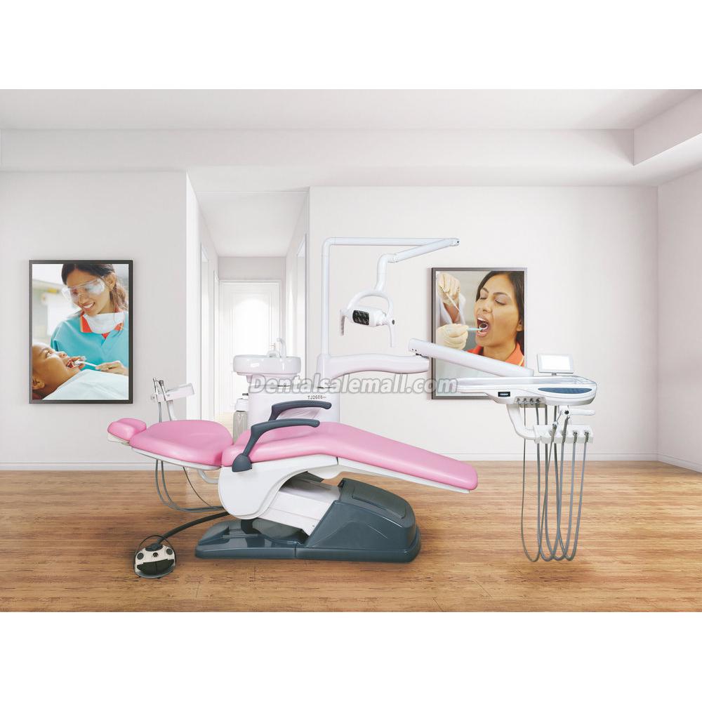 Tuojian TJ2688 B2 Professional Dental Chair Treatment Unit Computer Controlled Integral PU Leather image 2