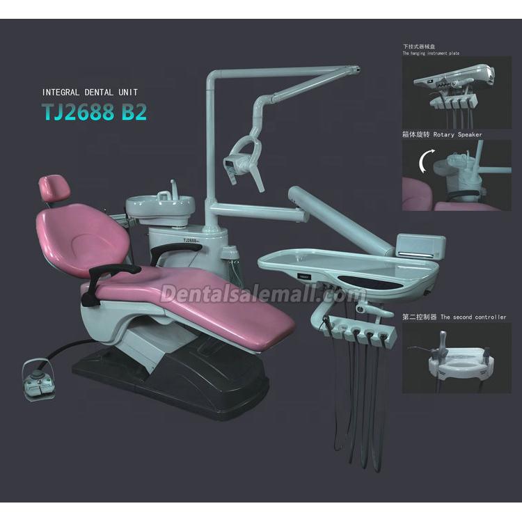 Tuojian TJ2688 B2 Professional Dental Chair Treatment Unit Computer Controlled Integral PU Leather image 3