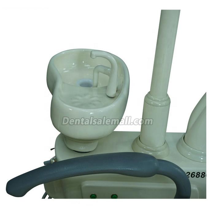 Tuojian TJ2688 B2 Professional Dental Chair Treatment Unit Computer Controlled Integral PU Leather image 4