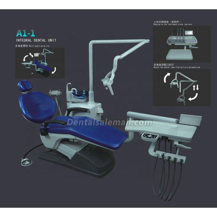Tuojian TJ2688 a1-1 PU Leather Computer Controlled Integral Professional Dental Unit Chair image 3