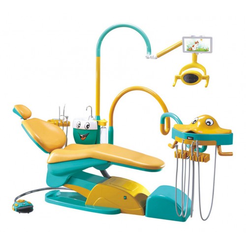 A800 Cartoon Design Pediatric Professional Dental Chair Children Dental Unit with Cartoon Fish Operating Unit image 1