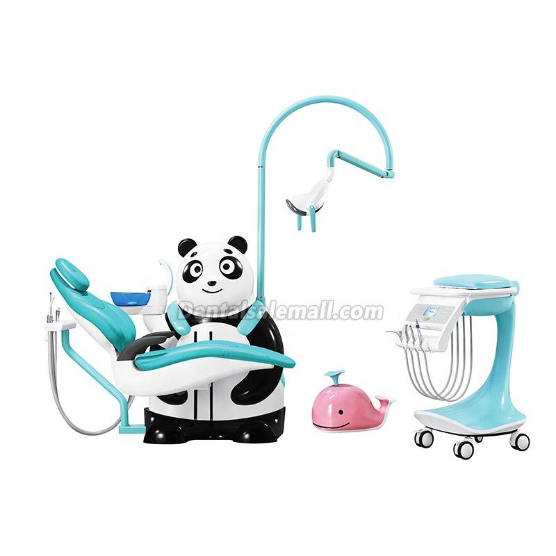 Children Professional Dental Chair Panda Shape and Ocean Style Dental Chair for Children image 2