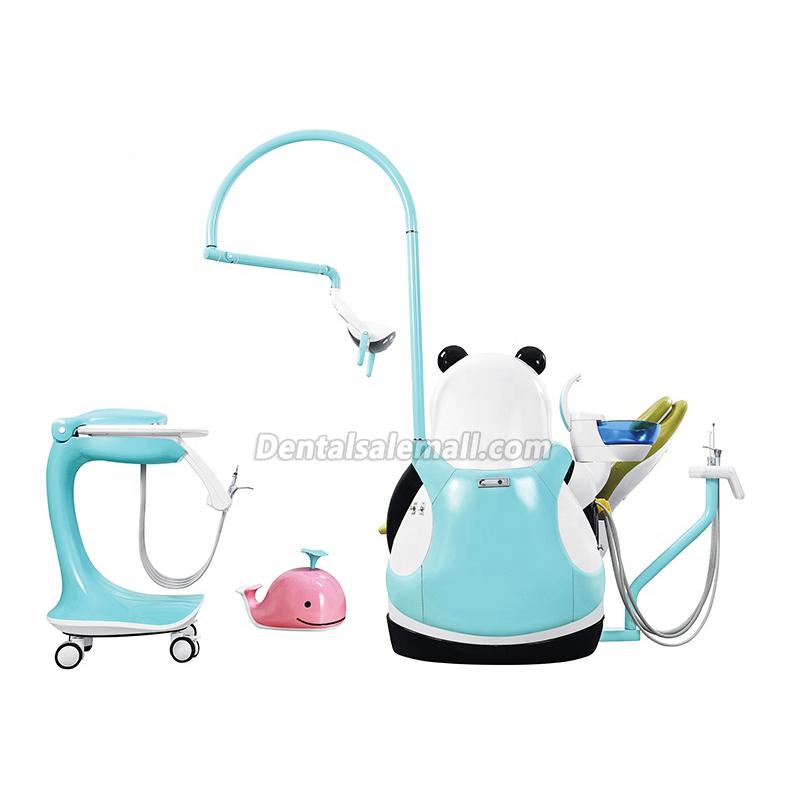Children Professional Dental Chair Panda Shape and Ocean Style Dental Chair for Children image 4