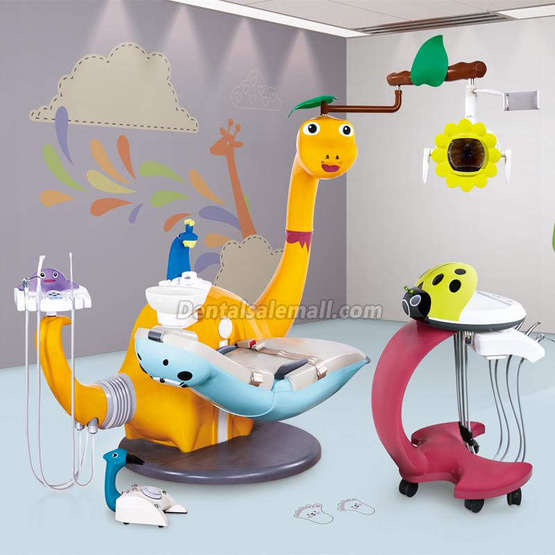 BS-AYC5 Pediatric Professional Dental Chair Dinosaur Children Dental Unit image 2