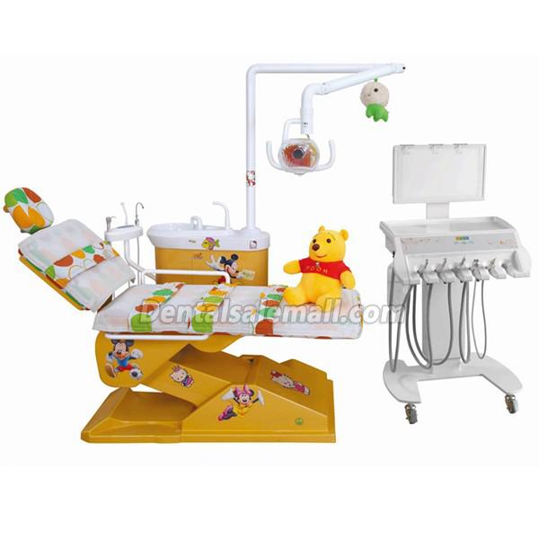 DTC-326 Pediatric Professional Dental Chair Children Dental Chair Kids Electrical Dental Chair image 2