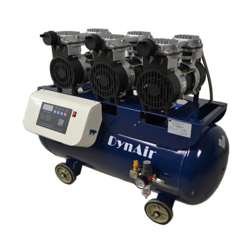 Dynair Oil-Free Air Compressor for Professional Dental Lab Industry Digital Control Model Multipurpose image 1