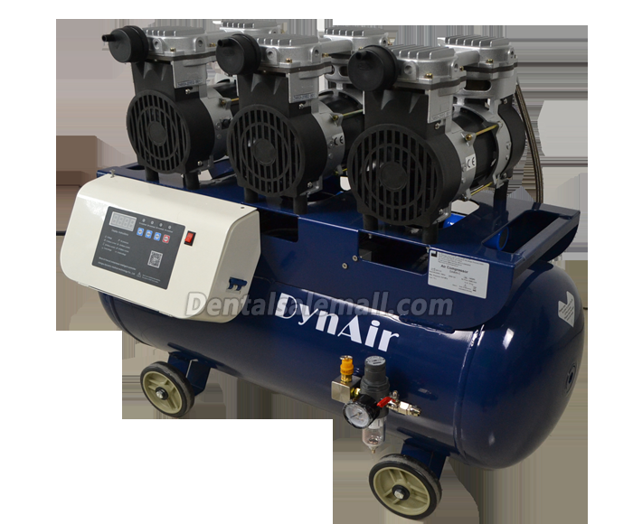 Dynair Oil-Free Air Compressor for Professional Dental Lab Industry Digital Control Model Multipurpose image 2