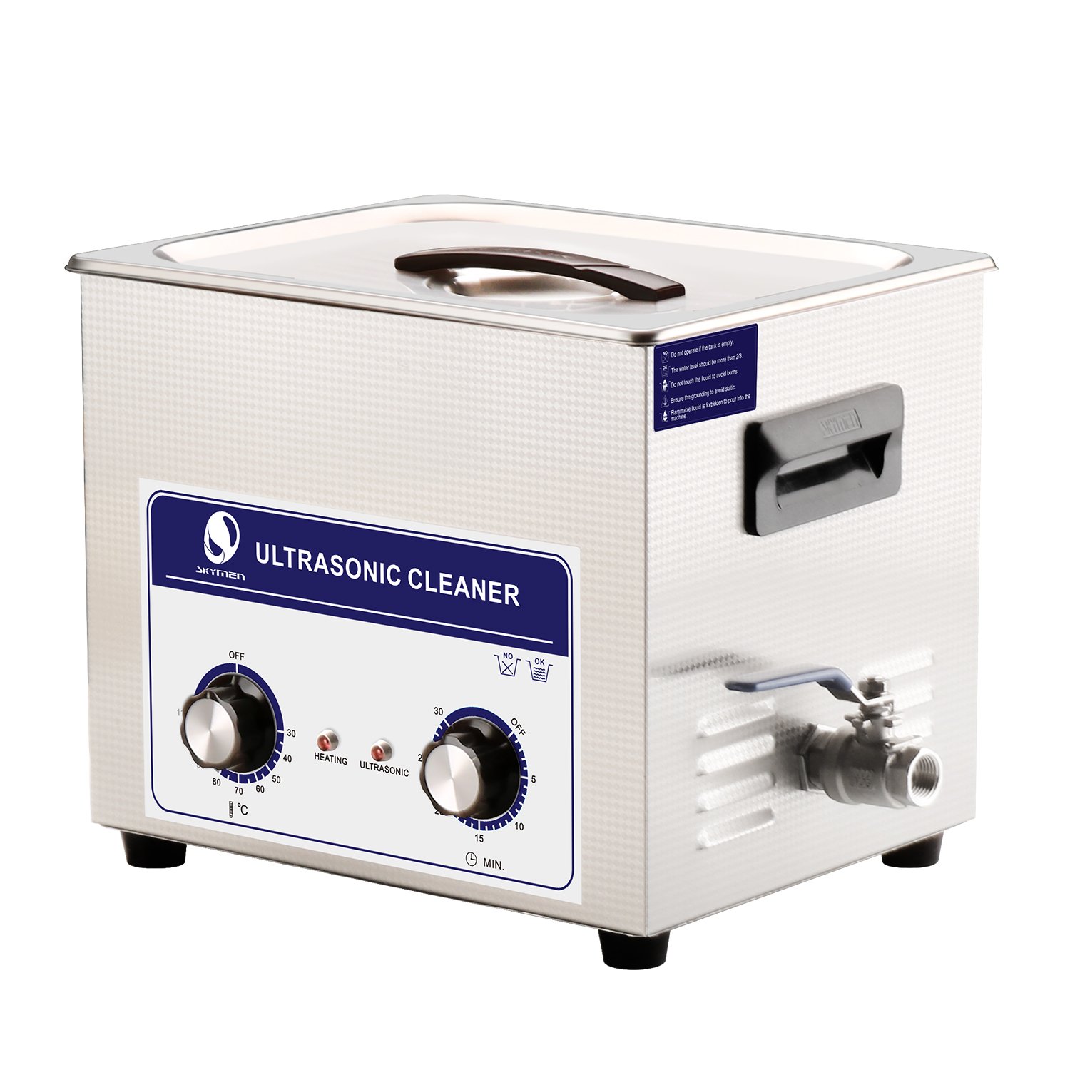 10L Stainless Industry Ultrasonic Cleaner Jewelry Tableware Watch JP-040S for Professional Use image 3