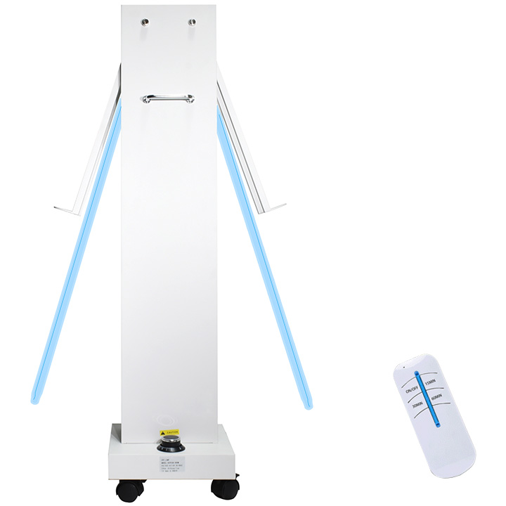 300W High Power Mobile UVC Disinfection Lampe UV Ultraviolet Light Sterilizer Trolley with Radar Sensors for Professional Use image 8